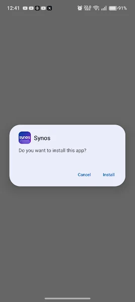 Synos cloud game session